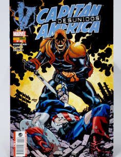 CÓMIC CAPITÁN AMÉRICA DESUNIDOS 30 PANINI MARVEL GRAPA DE...