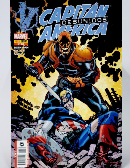 CÓMIC CAPITÁN AMÉRICA DESUNIDOS 30 PANINI MARVEL GRAPA DE KIOSCO