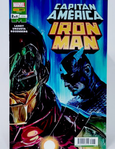 CÓMIC CAPITÁN AMÉRICA 133 IRON MAN VOL.8 PANINI MARVEL...