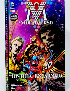 CÓMIC EL MULTIVERSO 2 JUSTICIA ENCARNADA DC ECC DE KIOSCO