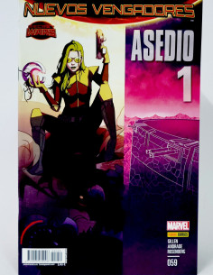 CÓMIC NUEVOS VENGADORES ASEDIO 59 VOL.2 PANINI MARVEL...