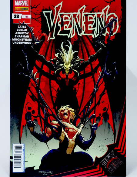 CÓMIC VENENO 38 REY NEGRO PANINI MARVEL GRAPA DE KIOSCO