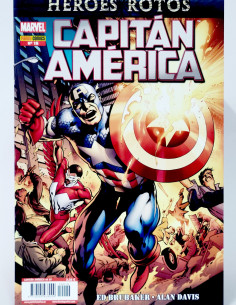 CÓMIC CAPITÁN AMÉRICA 19 HEROES ROTOS VOL.8 PANINI MARVEL...