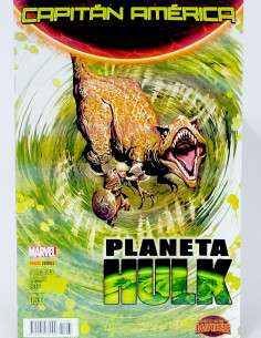 CÓMIC CAPITÁN AMÉRICA PLANETA HULK 63 VOL.8 PANINI MARVEL...