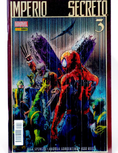 CÓMIC IMPERIO SECRETO 3 PANINI MARVEL GRAPA DE KIOSCO