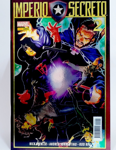 CÓMIC IMPERIO SECRETO 2 PANINI MARVEL GRAPA DE KIOSCO