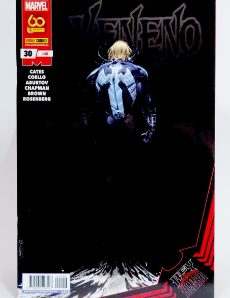 CÓMIC VENENO 40 REY NEGRO PANINI MARVEL GRAPA DE KIOSCO