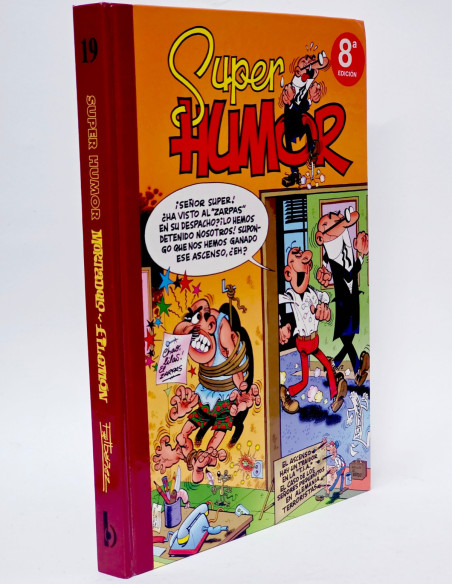 CÓMIC SUPER HUMOR MORTADELO Y FILEMÓN 19 OCTAVA EDICIÓN EDICIONES B MUY BUEN ESTADO