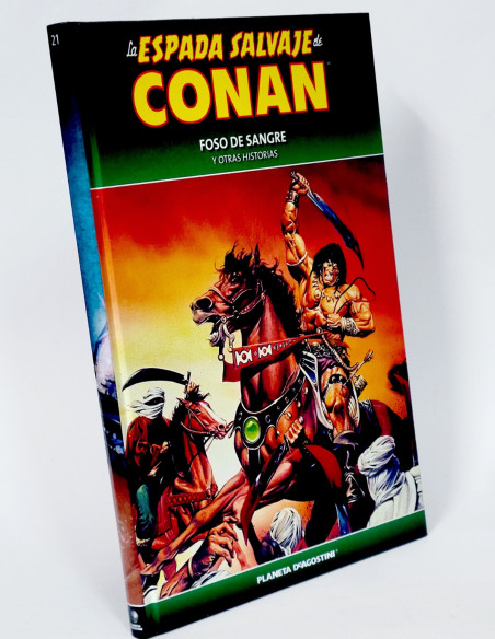CÓMIC LA ESPADA SALVAJE CONAN 21 FOSO DE SANGRE TAPA DURA PLANETA DEAGOSTINI DE KIOSCO