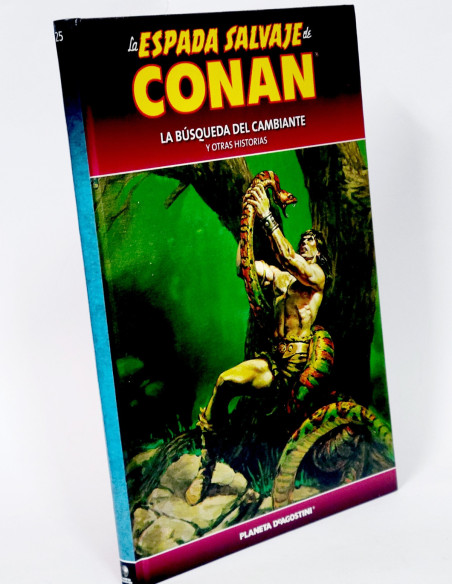 CÓMIC LA ESPADA SALVAJE CONAN 25 BÚSQUEDA DEL CAMBIANTE TAPA DURA PLANETA DEAGOSTINI DE KIOSCO