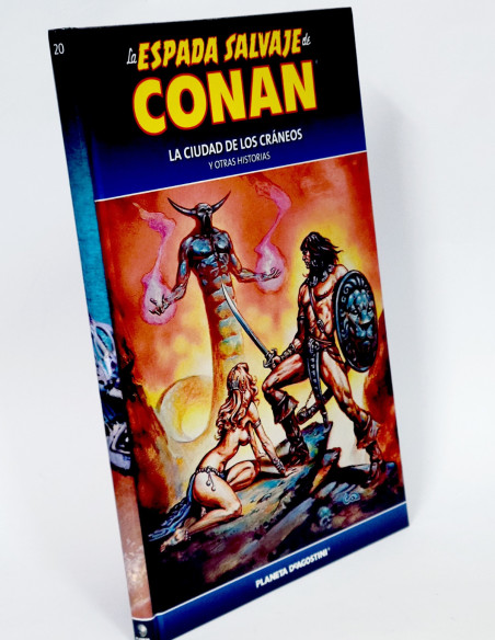 CÓMIC LA ESPADA SALVAJE CONAN 20 CIUDAD DE LOS CRANEOS TAPA DURA PLANETA DEAGOSTINI DE KIOSCO