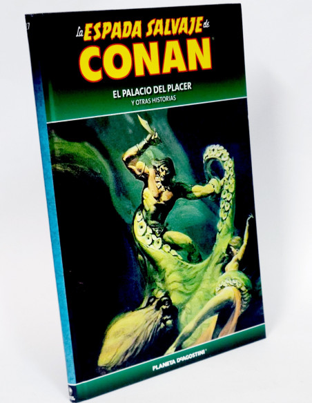 CÓMIC LA ESPADA SALVAJE CONAN 27 PALACIO DEL PLACER TAPA DURA PLANETA DEAGOSTINI DE KIOSCO
