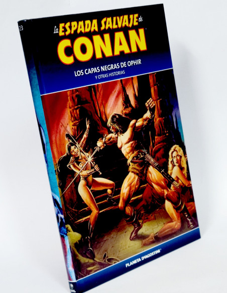 CÓMIC LA ESPADA SALVAJE CONAN 23 CAPAS NEGRAS TAPA DURA PLANETA DEAGOSTINI DE KIOSCO
