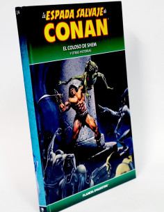 CÓMIC LA ESPADA SALVAJE CONAN 24 COLOSO SHEM TAPA DURA...