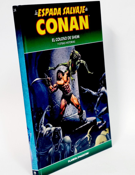 CÓMIC LA ESPADA SALVAJE CONAN 24 COLOSO SHEM TAPA DURA PLANETA DEAGOSTINI DE KIOSCO