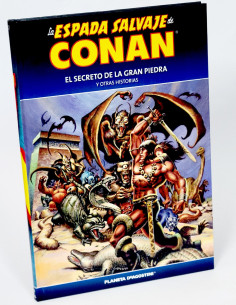 CÓMIC LA ESPADA SALVAJE CONAN 47 SECRETO GRAN PIEDRA TAPA...