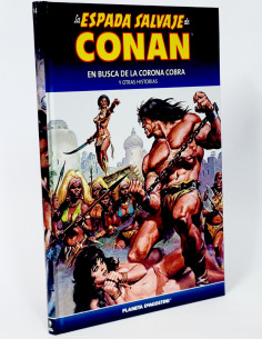 CÓMIC LA ESPADA SALVAJE CONAN 14 BUSCA CORONA COBRA TAPA...