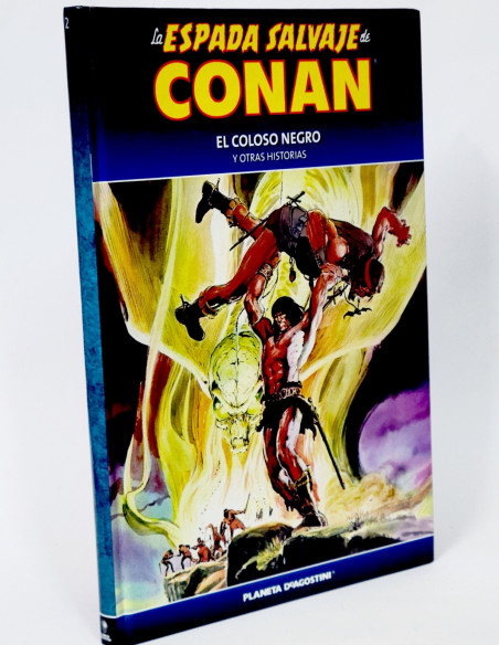 CÓMIC LA ESPADA SALVAJE CONAN 2 EL COLOSO NEGRO TAPA DURA PLANETA DEAGOSTINI EXCELENTE ESTADO