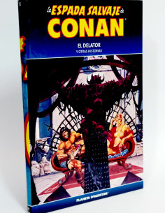 CÓMIC LA ESPADA SALVAJE CONAN 35 EL DELATOR TAPA DURA...