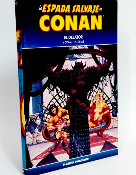 CÓMIC LA ESPADA SALVAJE CONAN 35 EL DELATOR TAPA DURA PLANETA DEAGOSTINI EXCELENTE ESTADO