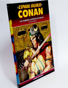 CÓMIC LA ESPADA SALVAJE CONAN 34 HOMBRES LEOPARDO TAPA...