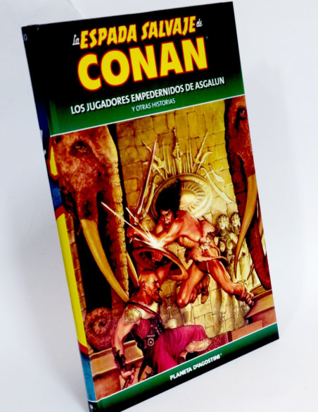 CÓMIC LA ESPADA SALVAJE CONAN 30 JUGADORES EMPEDERNIDO TAPA DURA PLANETA DEAGOSTINI EXCELENTE ESTADO