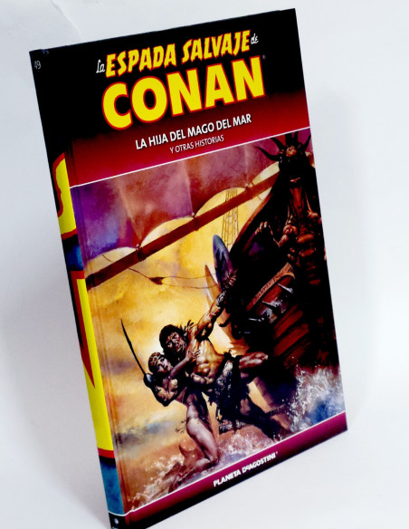 CÓMIC LA ESPADA SALVAJE CONAN 49 HIJA MAGO DEL MAR TAPA DURA PLANETA DEAGOSTINI EXCELENTE ESTADO