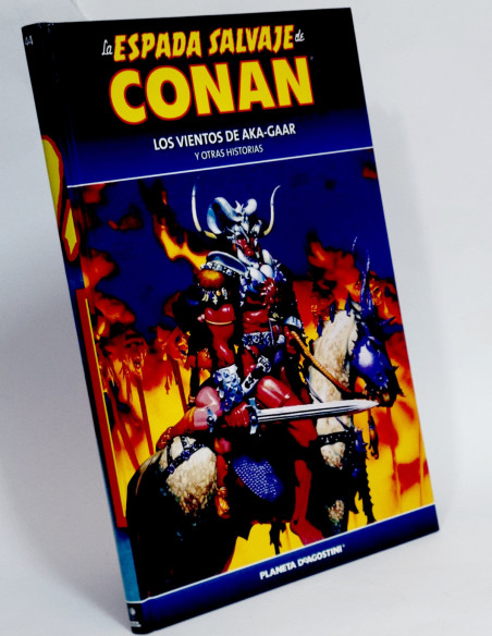 CÓMIC LA ESPADA SALVAJE CONAN 44 VIENTOS DE AKA GAAR TAPA DURA PLANETA DEAGOSTINI EXCELENTE ESTADO