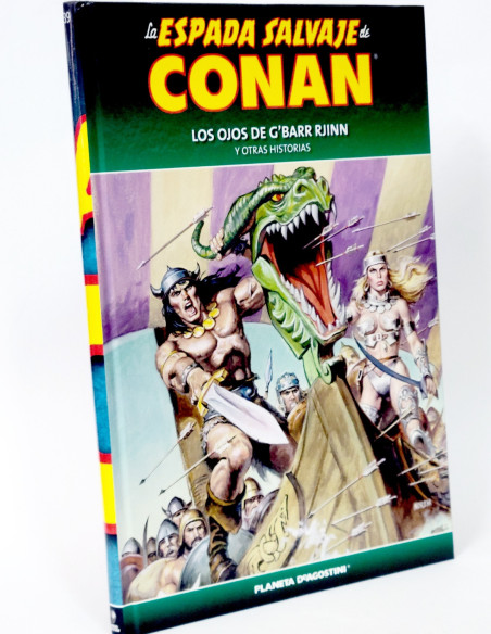 CÓMIC LA ESPADA SALVAJE CONAN 39 OJOS DE GBARR RJINN TAPA DURA PLANETA DEAGOSTINI EXCELENTE ESTADO