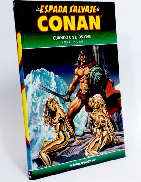 CÓMIC LA ESPADA SALVAJE CONAN 36 CUANDO UN DIOS VIVE TAPA DURA PLANETA DEAGOSTINI EXCELENTE ESTADO