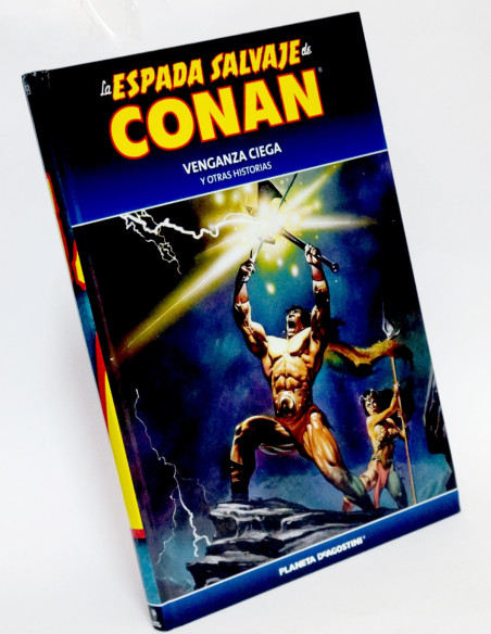 CÓMIC LA ESPADA SALVAJE CONAN 53 VENGANZA CIEGA TAPA DURA PLANETA DEAGOSTINI EXCELENTE ESTADO