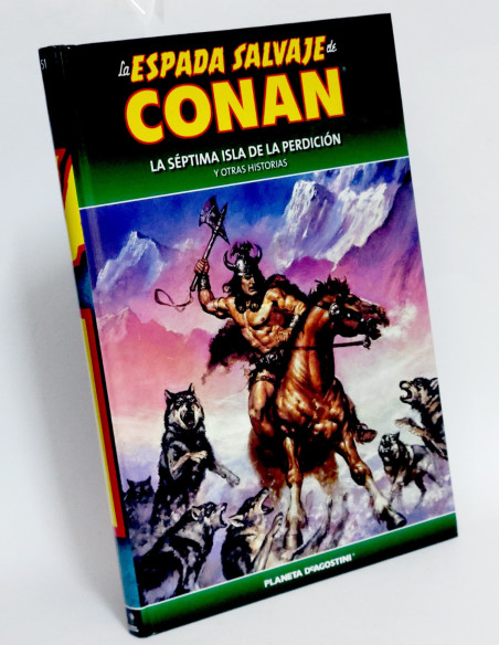 CÓMIC LA ESPADA SALVAJE CONAN 51 SEPTIMA ISLA TAPA DURA PLANETA DEAGOSTINI EXCELENTE ESTADO
