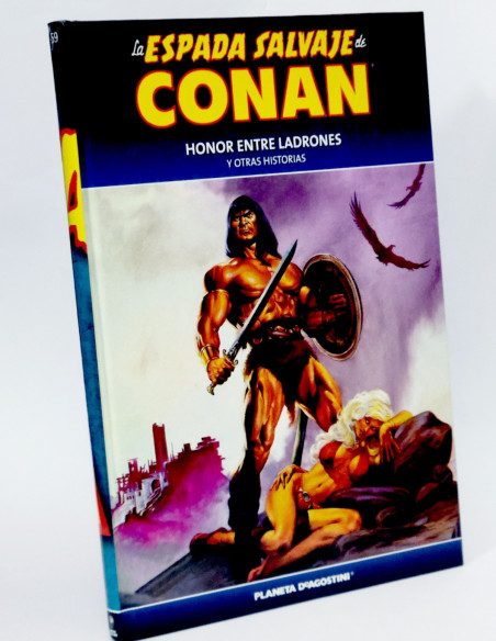 CÓMIC LA ESPADA SALVAJE CONAN 59 HONOR ENTRE LADRONES TAPA DURA PLANETA DEAGOSTINI EXCELENTE ESTADO