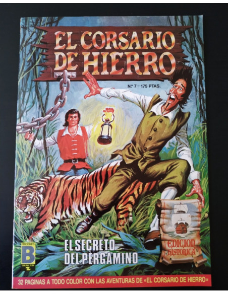 DE KIOSCO EL CORSARIO DE HIERRO 7 EDICION HISTORICA EDICIONES B