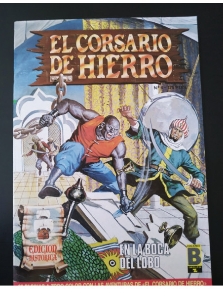 DE KIOSCO EL CORSARIO DE HIERRO 4 EDICION HISTORICA EDICIONES B