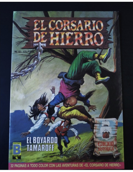 DE KIOSCO EL CORSARIO DE HIERRO 13 EDICION HISTORICA EDICIONES B