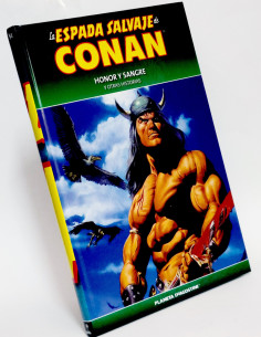 CÓMIC LA ESPADA SALVAJE CONAN 54 HONOR Y SANGRE TAPA DURA...