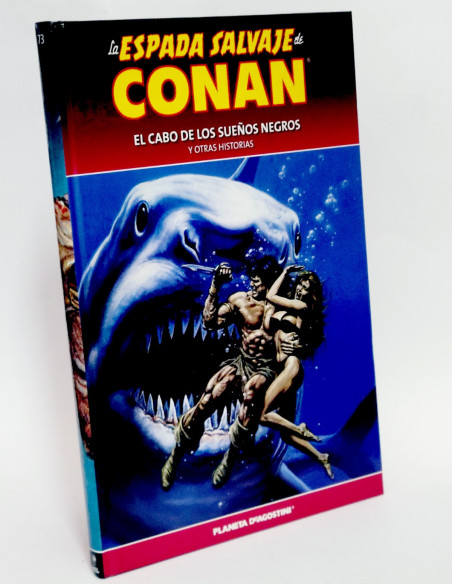 CÓMIC LA ESPADA SALVAJE CONAN 73 CABO SUEÑOS NEGROS TAPA DURA PLANETA DEAGOSTINI EXCELENTE ESTADO