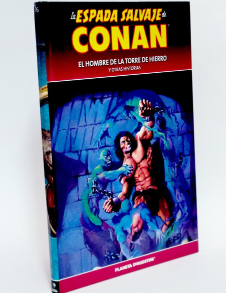 CÓMIC LA ESPADA SALVAJE CONAN 76 HOMBRE TORRE HIERRO TAPA DURA PLANETA DEAGOSTINI EXCELENTE ESTADO