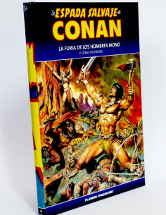 CÓMIC LA ESPADA SALVAJE CONAN 56 FURIA HOMBRES MONO TAPA...