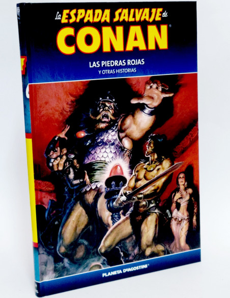 CÓMIC LA ESPADA SALVAJE CONAN 65 LAS PIEDRAS ROJAS TAPA DURA PLANETA DEAGOSTINI EXCELENTE ESTADO