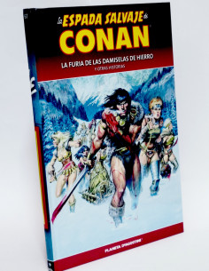 CÓMIC LA ESPADA SALVAJE CONAN 67 FURIA DAMISELAS TAPA...