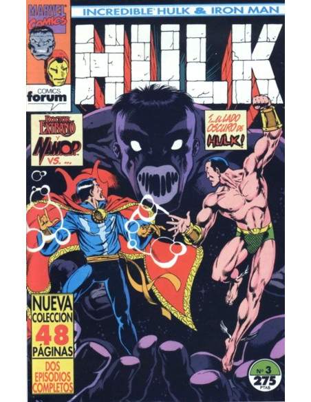 HULK 3 COMICS FORUM EXCELENTE ESTADO INCREIBLE HULK & IRON MAN