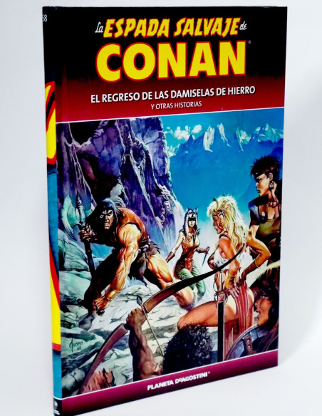 CÓMIC LA ESPADA SALVAJE CONAN 58 REGRESO DAMISELAS TAPA DURA PLANETA DEAGOSTINI EXCELENTE ESTADO