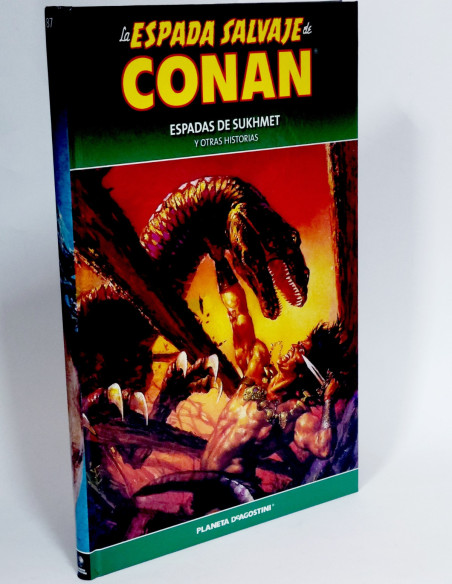 CÓMIC LA ESPADA SALVAJE CONAN 87 ESPADAS DE SUKHMET TAPA DURA PLANETA DEAGOSTINI EXCELENTE ESTADO