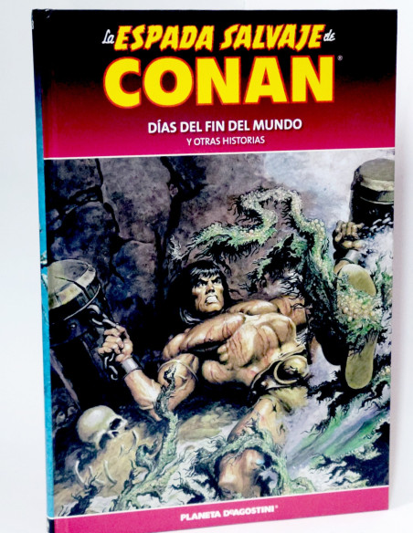 CÓMIC LA ESPADA SALVAJE CONAN 88 DIAS FIN DEL MUNDO TAPA DURA PLANETA DEAGOSTINI EXCELENTE ESTADO