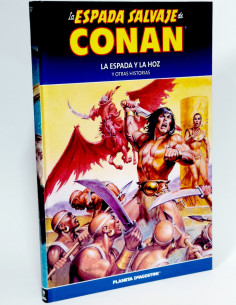 CÓMIC LA ESPADA SALVAJE CONAN 77 LA ESPADA Y LA HOZ TAPA...