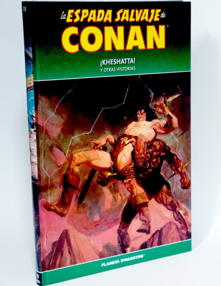 CÓMIC LA ESPADA SALVAJE CONAN 78 KHESHATTA TAPA DURA PLANETA DEAGOSTINI EXCELENTE ESTADO
