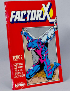 CÓMIC FACTOR X 41 AL 45 RETAPADO TOMO 9 FORUM MARVEL BUEN...