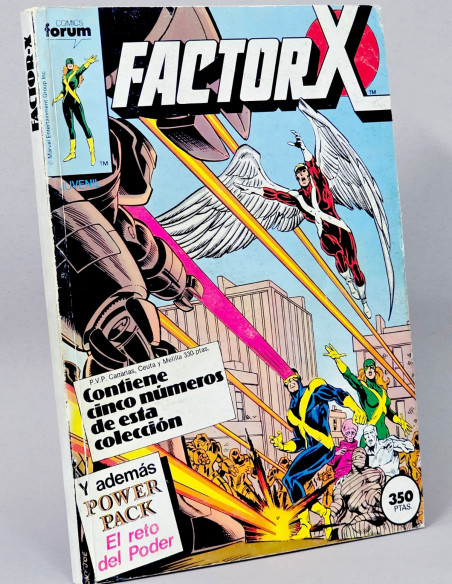 CÓMIC FACTOR X 1 AL 5 RETAPADO FORUM MARVEL BUEN ESTADO
